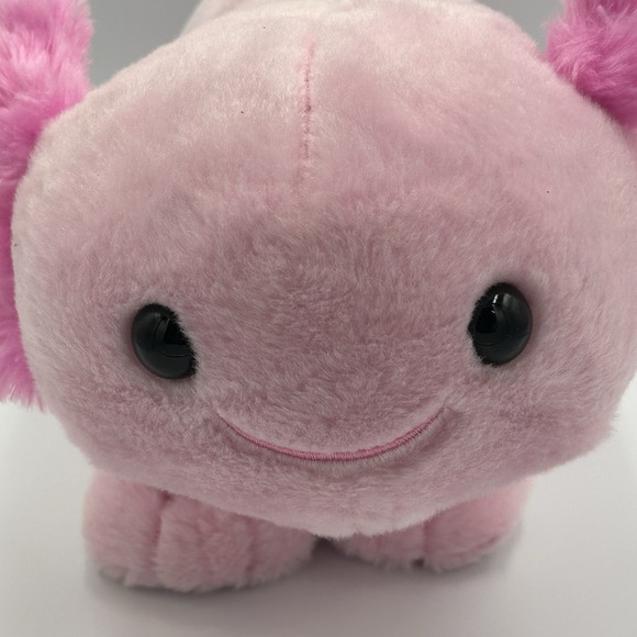 Build A Bear Axolotl Plush Stuffed Animal Pink 19" BAB Rare Find - Picture 3 of 7